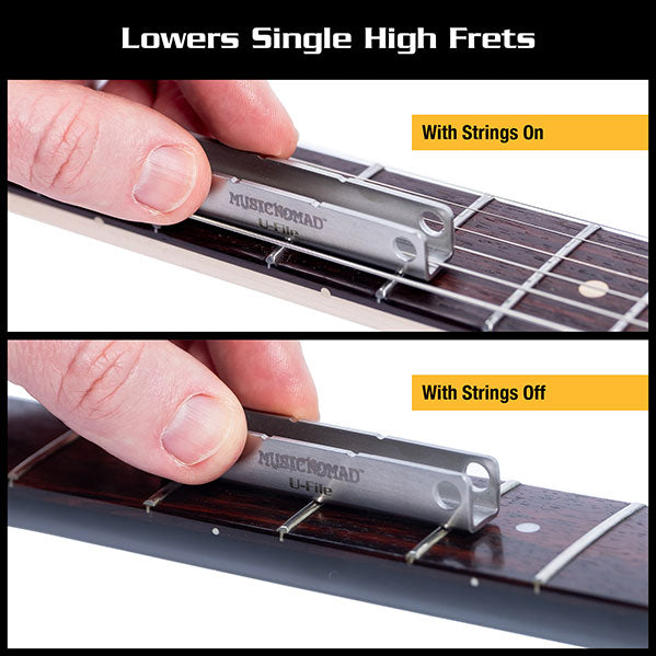 MN813 U-förmige Diamantfeile - 3er-Pack (1.25'' 2'' 3'')