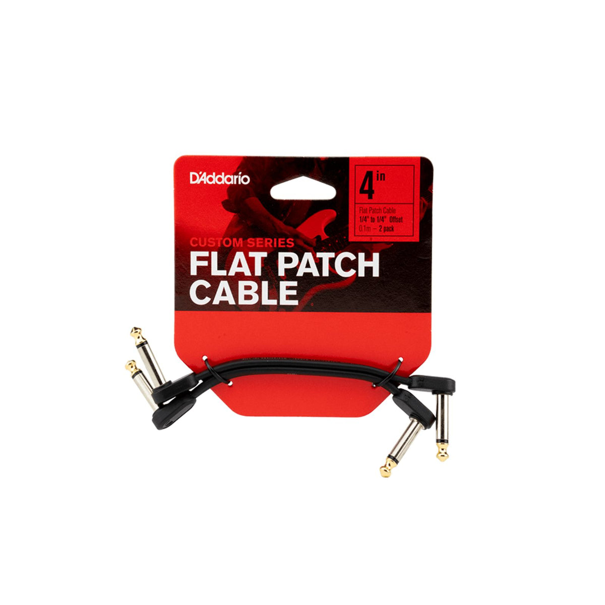 PW-fprr-204os flaches Patchkabel rechtwinklig 10CM doppelt