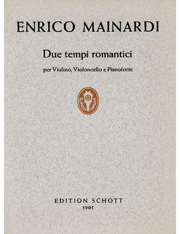 Mainardi - Due Tempi Romantici - Piano Trio