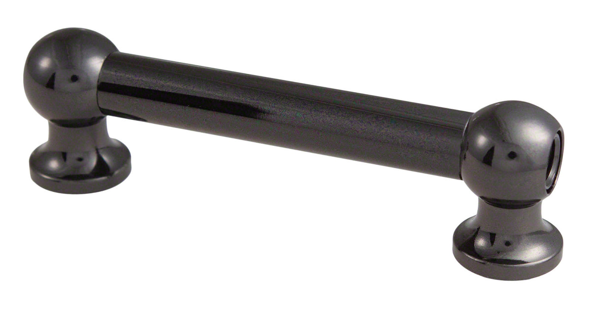 TL12D56-Bk Coquille Tube 56mm Noir Double Tirant (X1)