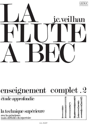 La flûte à bec Vol. 2