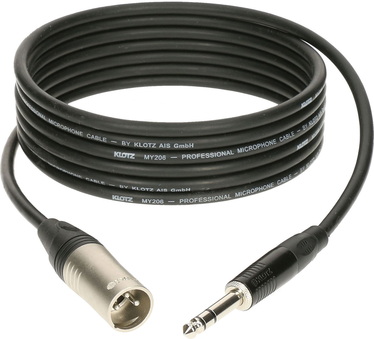 Cable 3 M - XLR Male / Jack Stereo