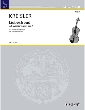 Kreisler - Liebesfreud No. 10 - Violon et Piano