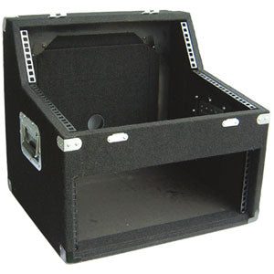 Flight case rivestito in moquette 12u