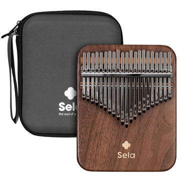 Kalimba 21 in noce massello