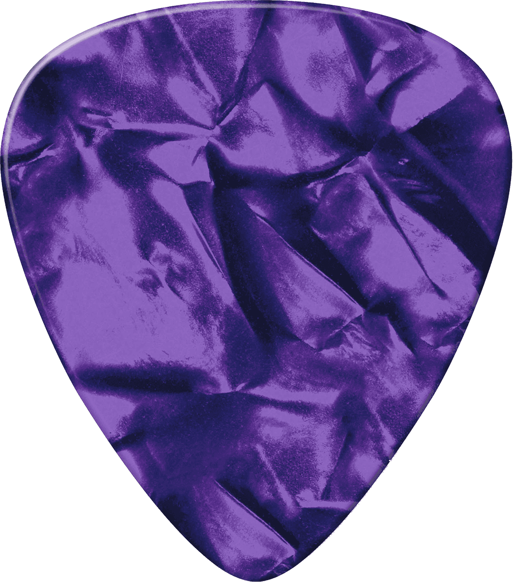 12 x Medium Genuine Celluloid Purple