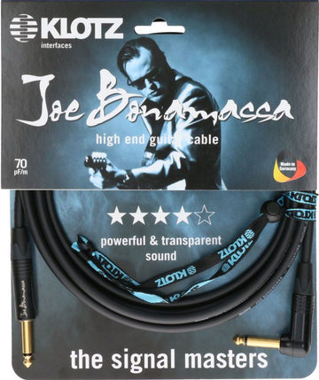 Joe Bonamassa Guitar 3M Jack Mono-Jack Mono Coudé,