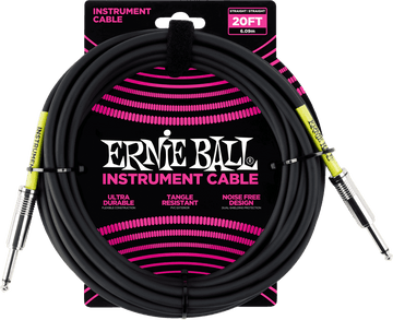CLASSIC INSTRUMENT CABLES JACK/JACK 6M BLACK