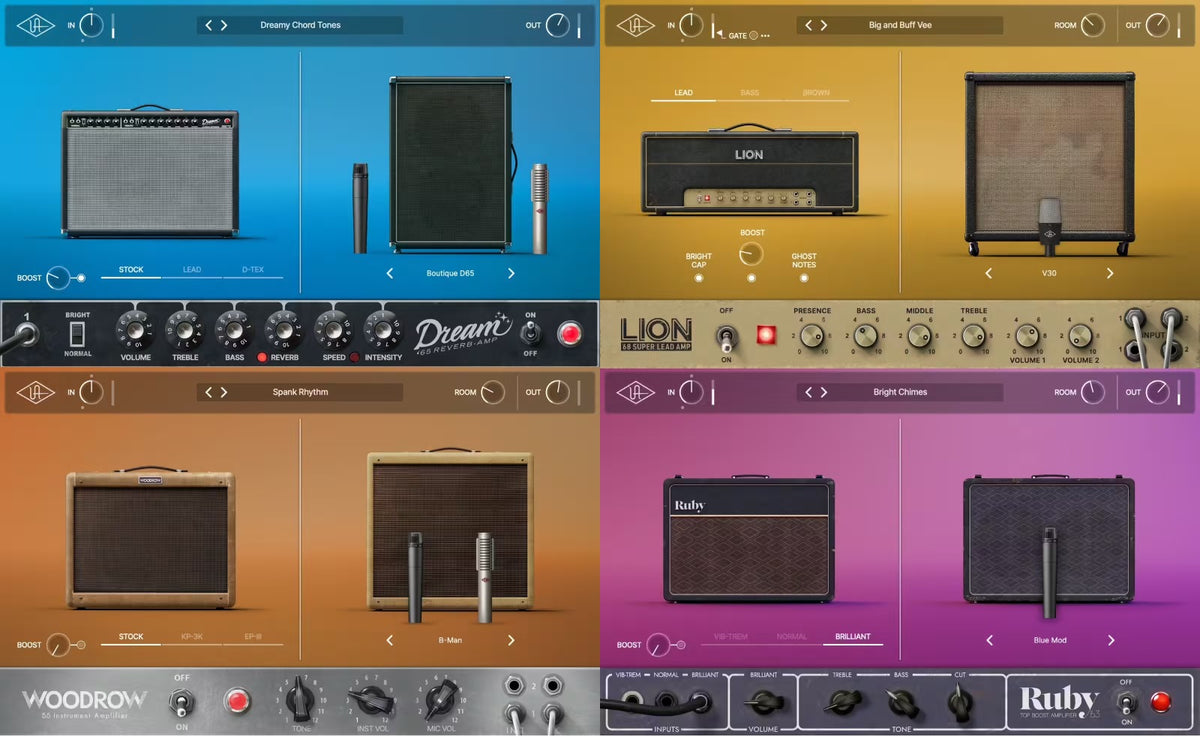 Universal Audio UAD Gitarrenverstärkerpaket