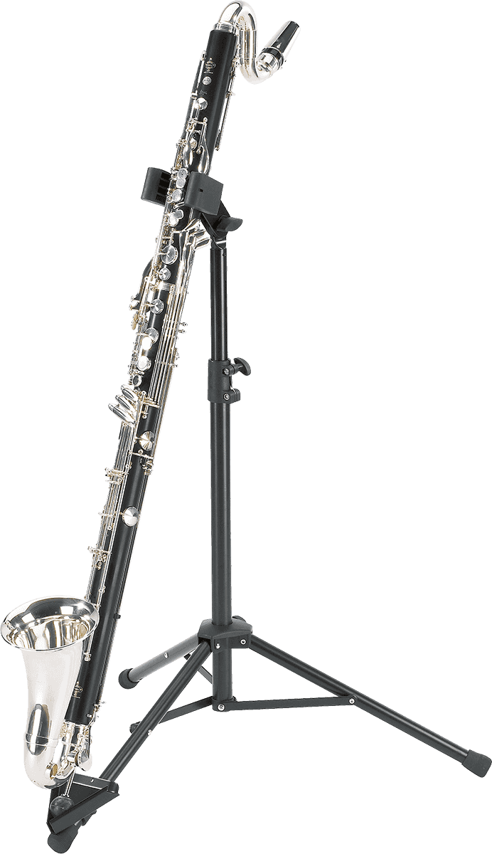 15060-011-55 Stand Noir Pour Clarinette Basse