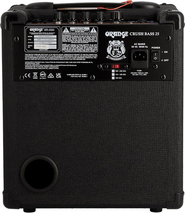B-Stock / Crush Bass 25 - Nero