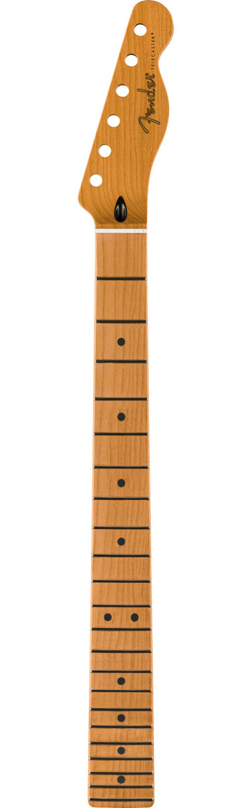 Satin Roasted Maple Tele Neck 22 Jumbo Frets 12 Maple Flat Oval Shape
