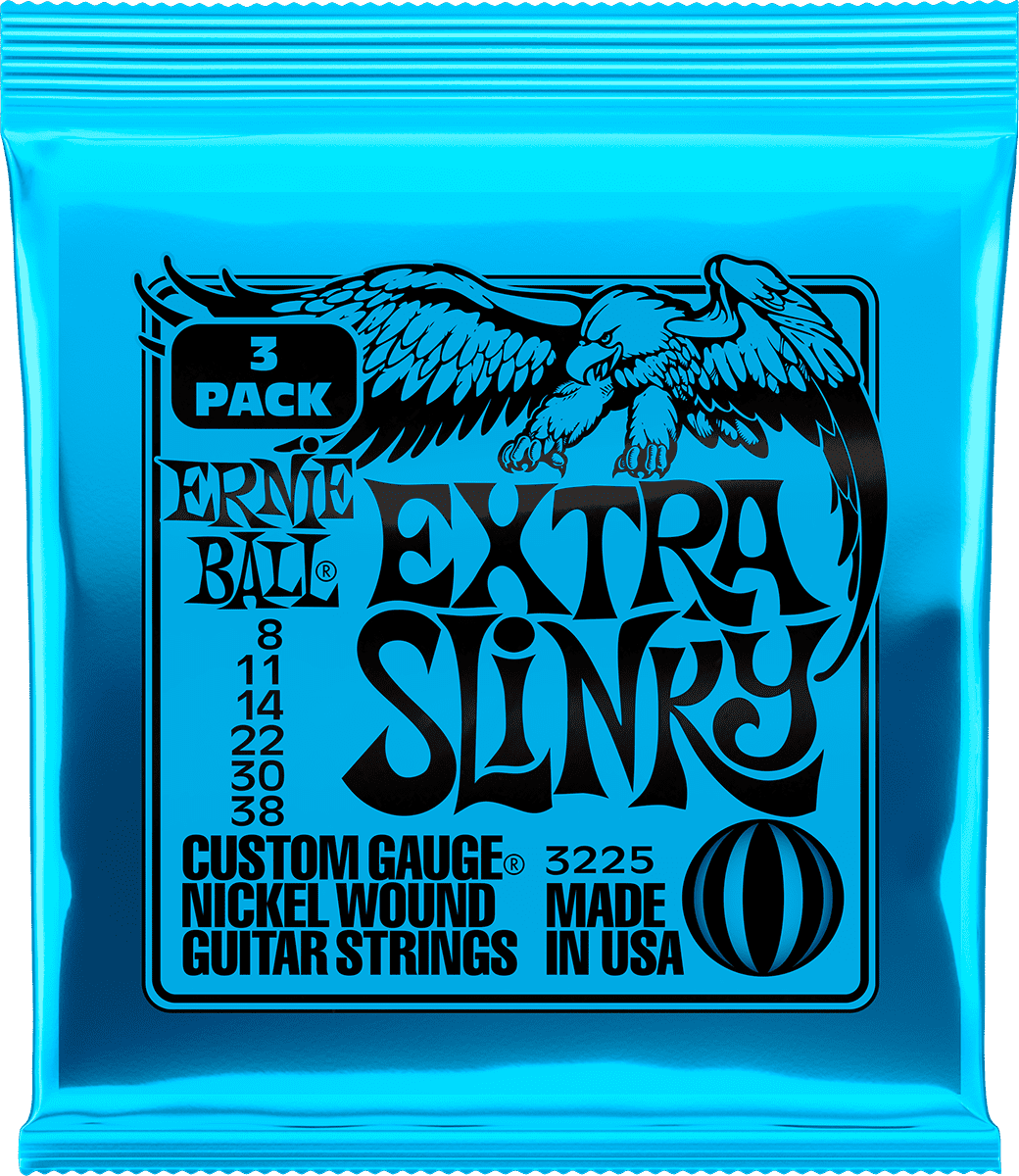3225 Extra Slinky 8-38 3er-Pack
