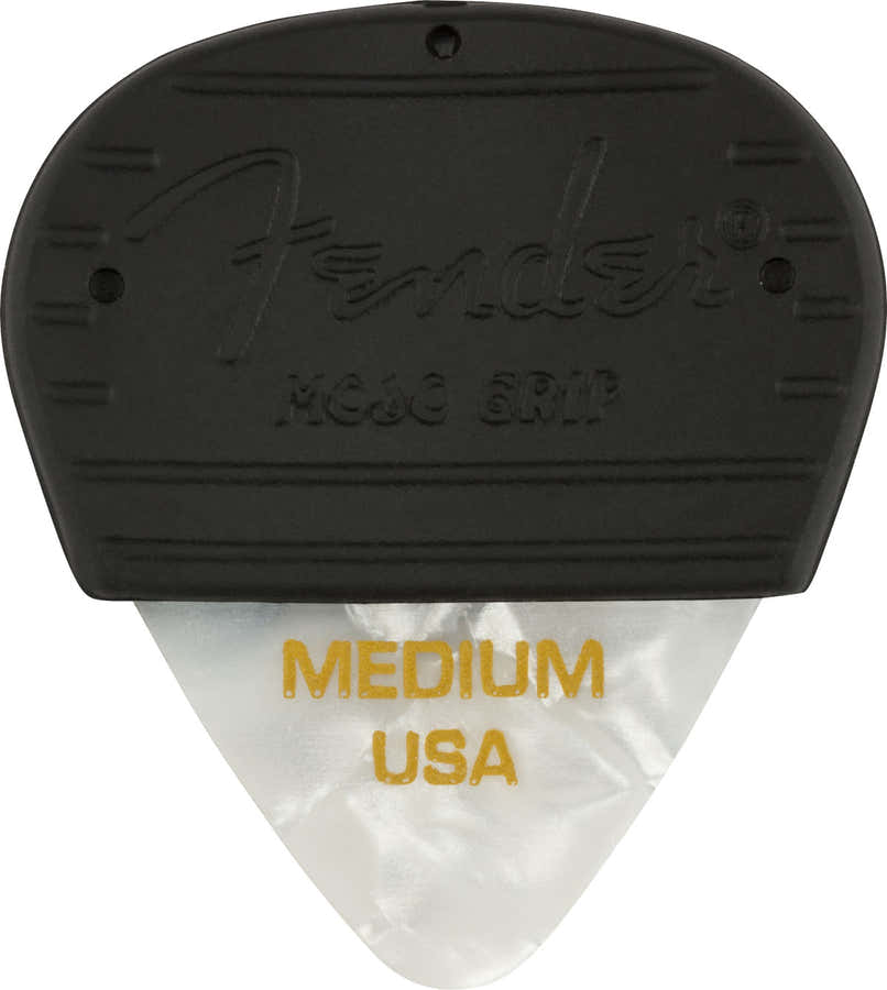 MOJO GRIP PICKS CELLULOID MEDIUM 3-PACK WHITE MOTO