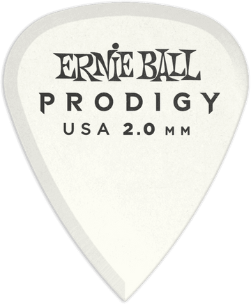 Médiators Prodigy Sachet de 6 Blanc 2mm