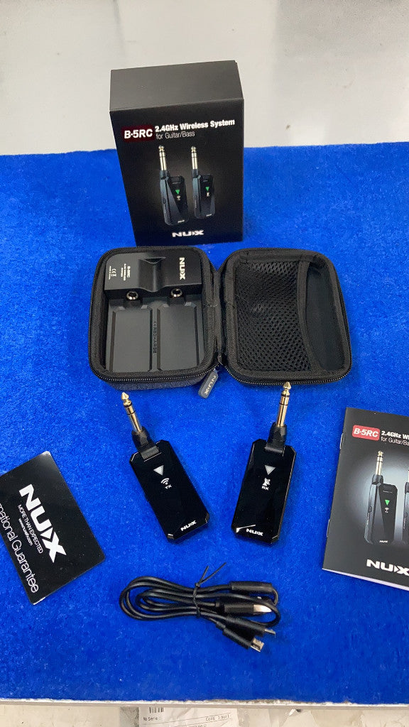 B5RC Drahtloses Gitarrensystem 2,4 GHz Automatische Synchronisierung - B-Ware