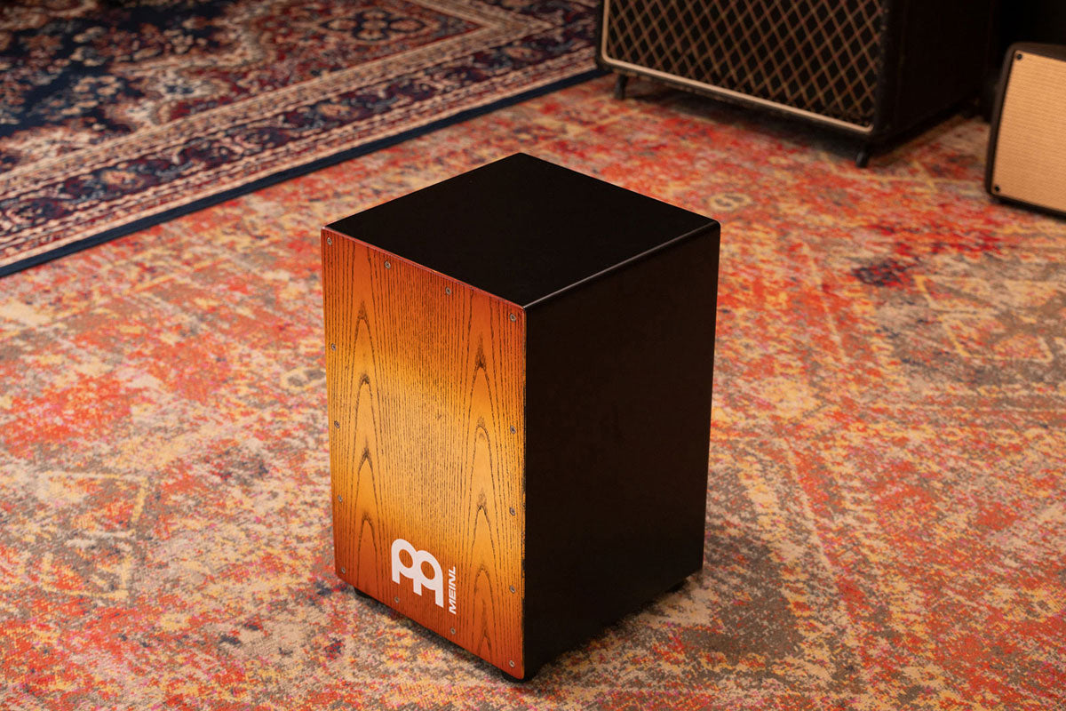 PERCUSSION HEADLINER SERIES SNARE CAJON SONORAN AMBER FADE
