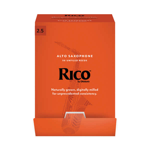 RJA0125-B50 - ALT-SAXOPHONE BLTTER RICO PAR - FORCE2 - BOX OF50