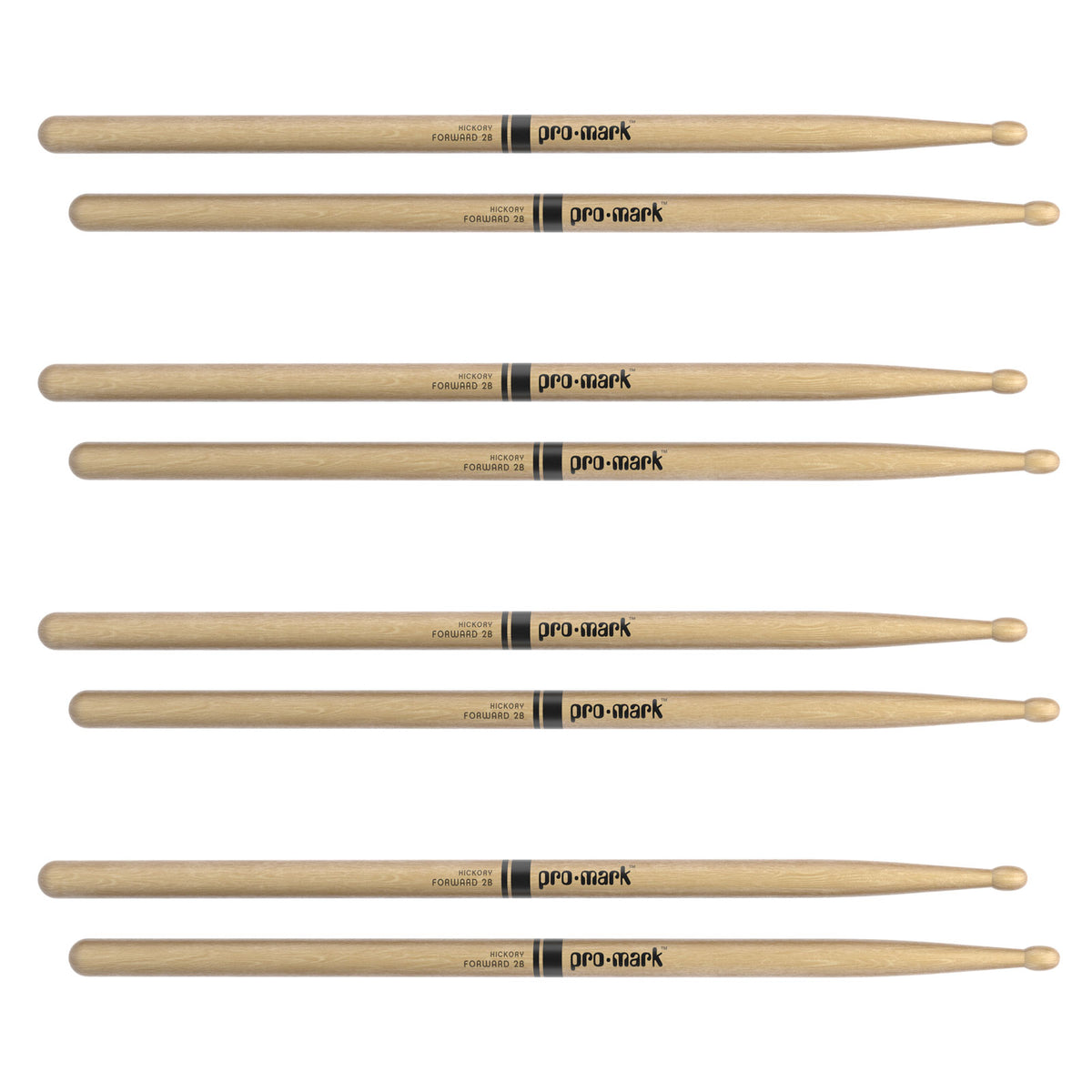 TX2BW-4P Classic Forward 2B Hickory Olive Ovale 4 Paires