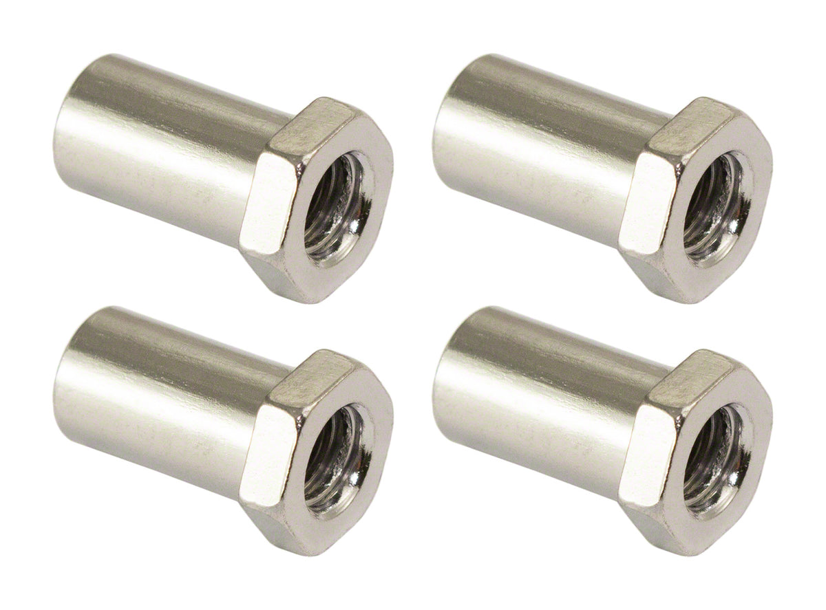 SN-HE-15B Dado Girevole 15mm Testa Esagonale Ottone (X4)