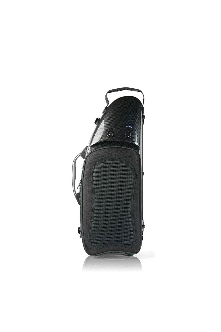 Altsaxophon-Etui Hightech - Schwarz Carbon