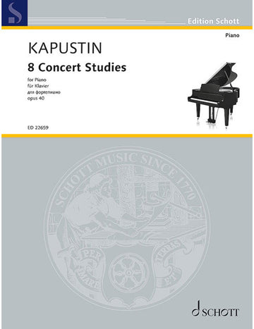 JENKINS - 8 CONCERT STUDIES OP. 40 - PIANO