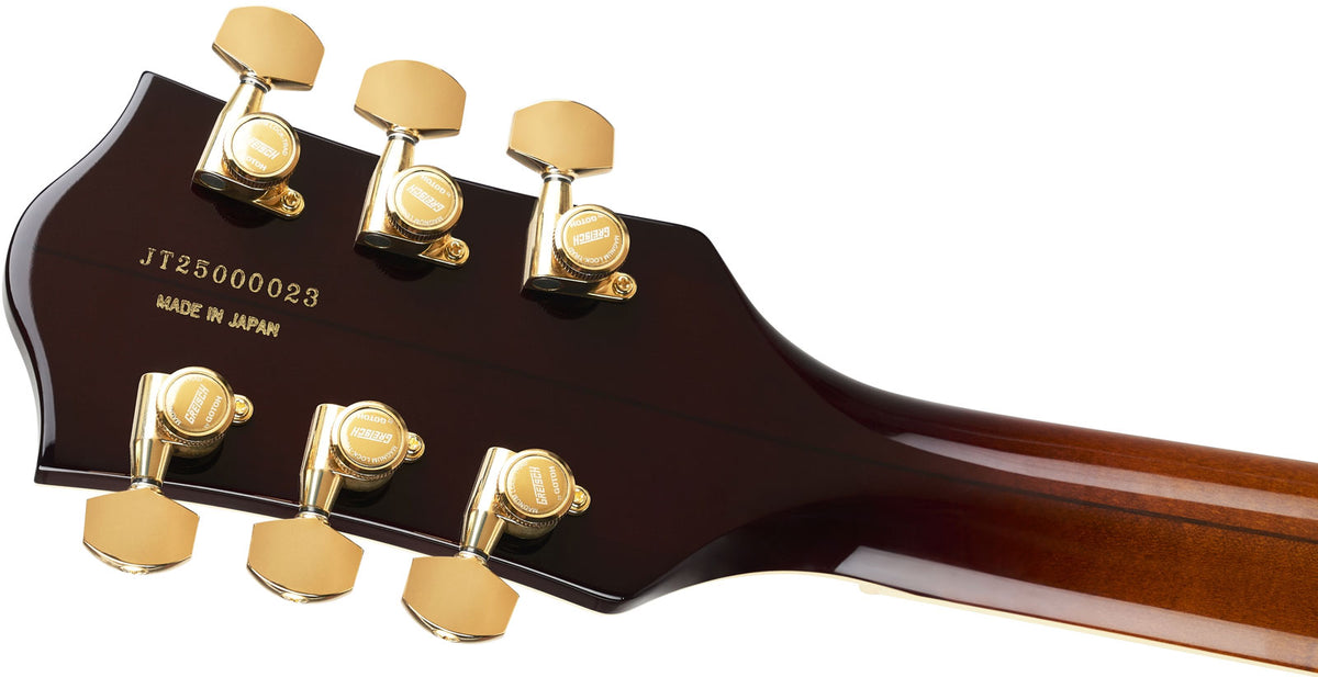 Broadkaster LX Gemaserter Mittelblock EBO Havana Burst