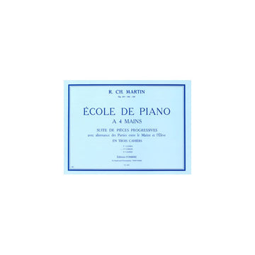 Martin - Ecole Piano À 4 Mains Op.128-no.2