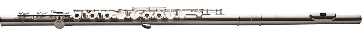 Pearl Flute EP925R Elegante Primo - Kopfstück Vivace + C-Fuß (Offene Klappen und in Linie)