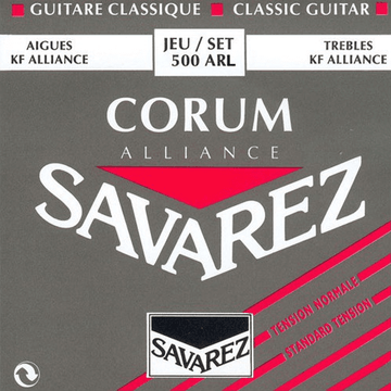 Klassische Saiten ALLIANCE-corum Satz Rot Lang