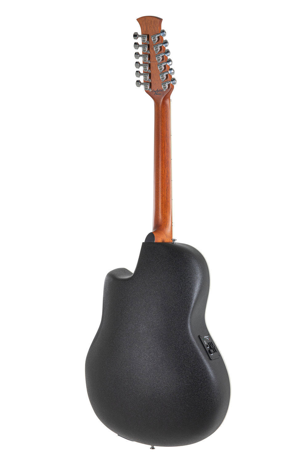 E-Akustikgitarre Traditional Ab2412 Mid Cutaway 12-String Black Satin