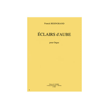 Besingrand - Eclairs D'aube - Orgue