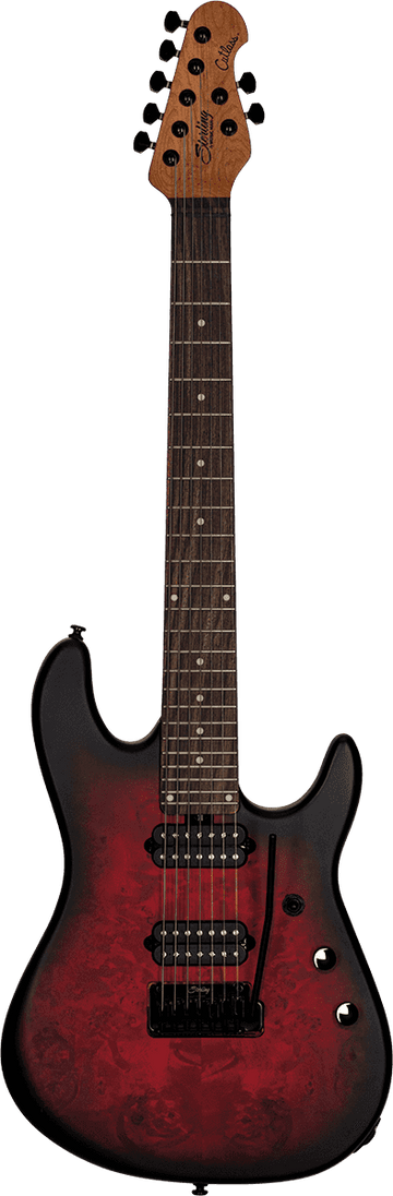 Jason Richardson Dark Scarlet Burst Satin 7 Cordes