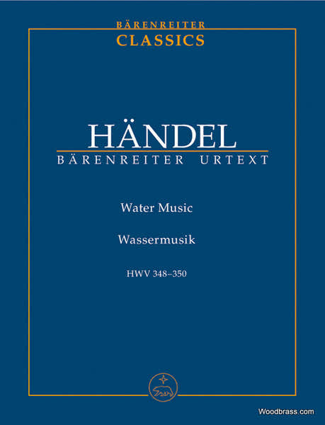 Haendel G.F. - Water Music HWV 348-350 - Score