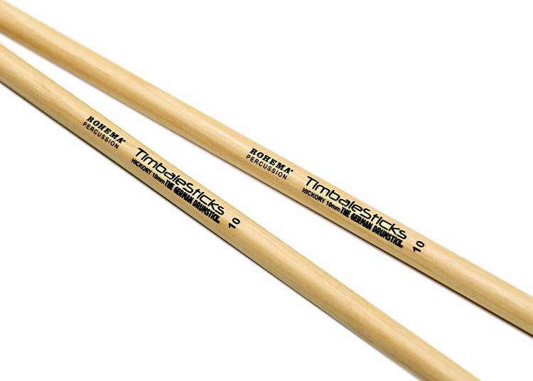 TIMBALES STICKS 10MM HICKORY