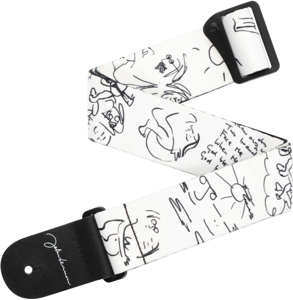 John Lennon Art Series Polyester Strap - John & Yoko