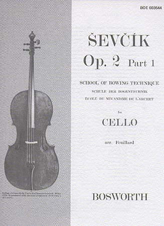 SEVCIK - OP.2 PART.1 - SCHOOL OF BOWING TECHNIQUE - VIOLONCELLE