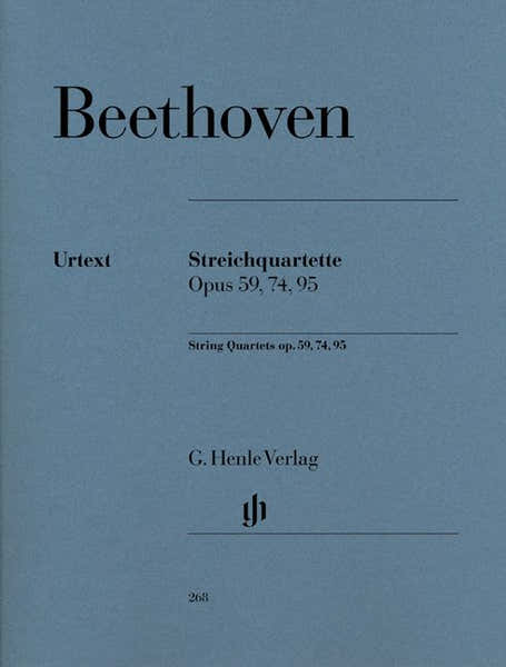 Beethoven L.V. - String Quets Op. 59 74 95