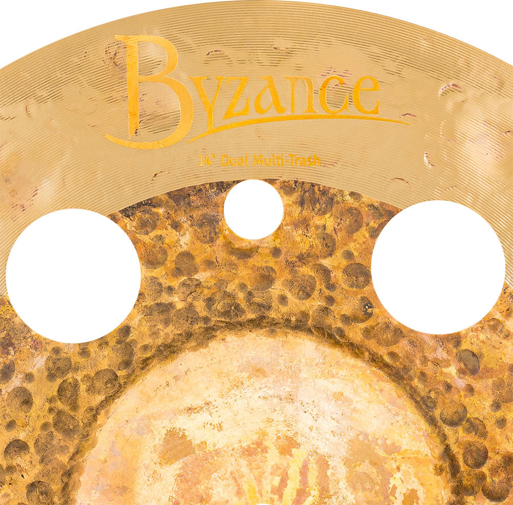 CRASH BYZANCE 14" DUAL MULTI TRASH - B14DUMUTR