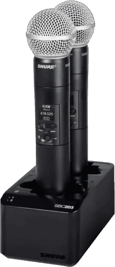 Ladegerät für 2 Akkus SLXD1 SLXD2 SB903