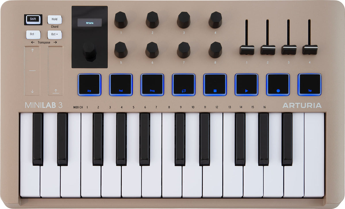 Arturia Minilab 3 Champagne