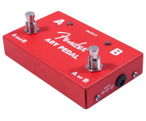 2-Schalter-ABY-Pedal, rot