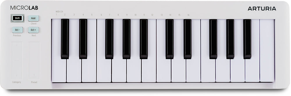 Arturia MicroLab MK3 Bianco