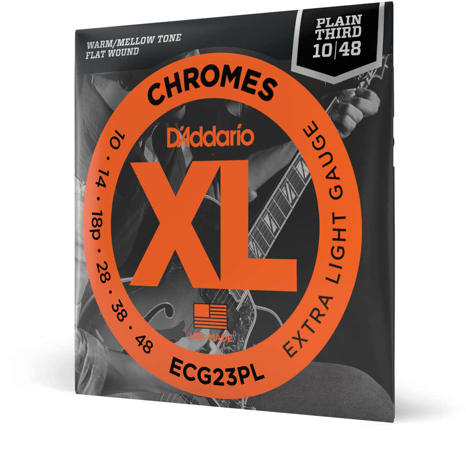 10-48 Extra Light, Plain Third, XL Chromes