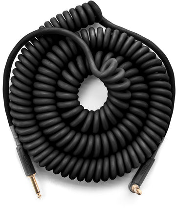 Spiralkabel 9m Schwarz