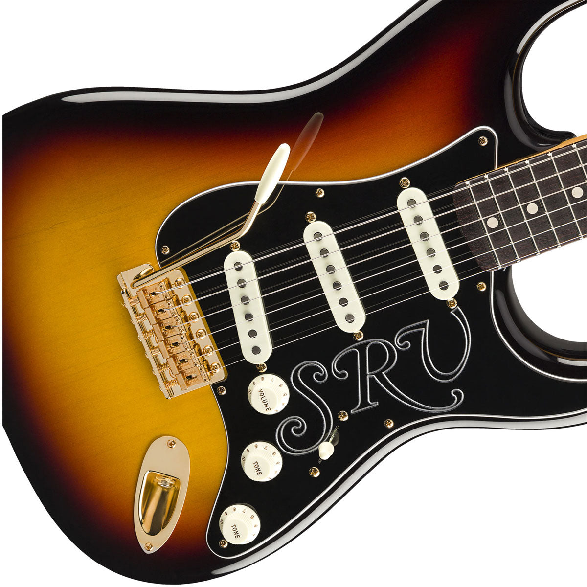 Stratocaster Stevie Ray Vaughan NOS mit GH 3-Color Sunburst Signaturkünstler 2025