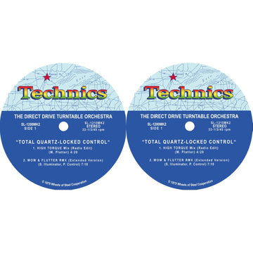 LP-slipmat Technics Motown