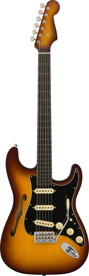 Stratocaster Suona Thinline EB LTD Violin Burst