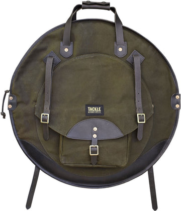 Zaino per piatti 22" - Verde/Marrone Scuro