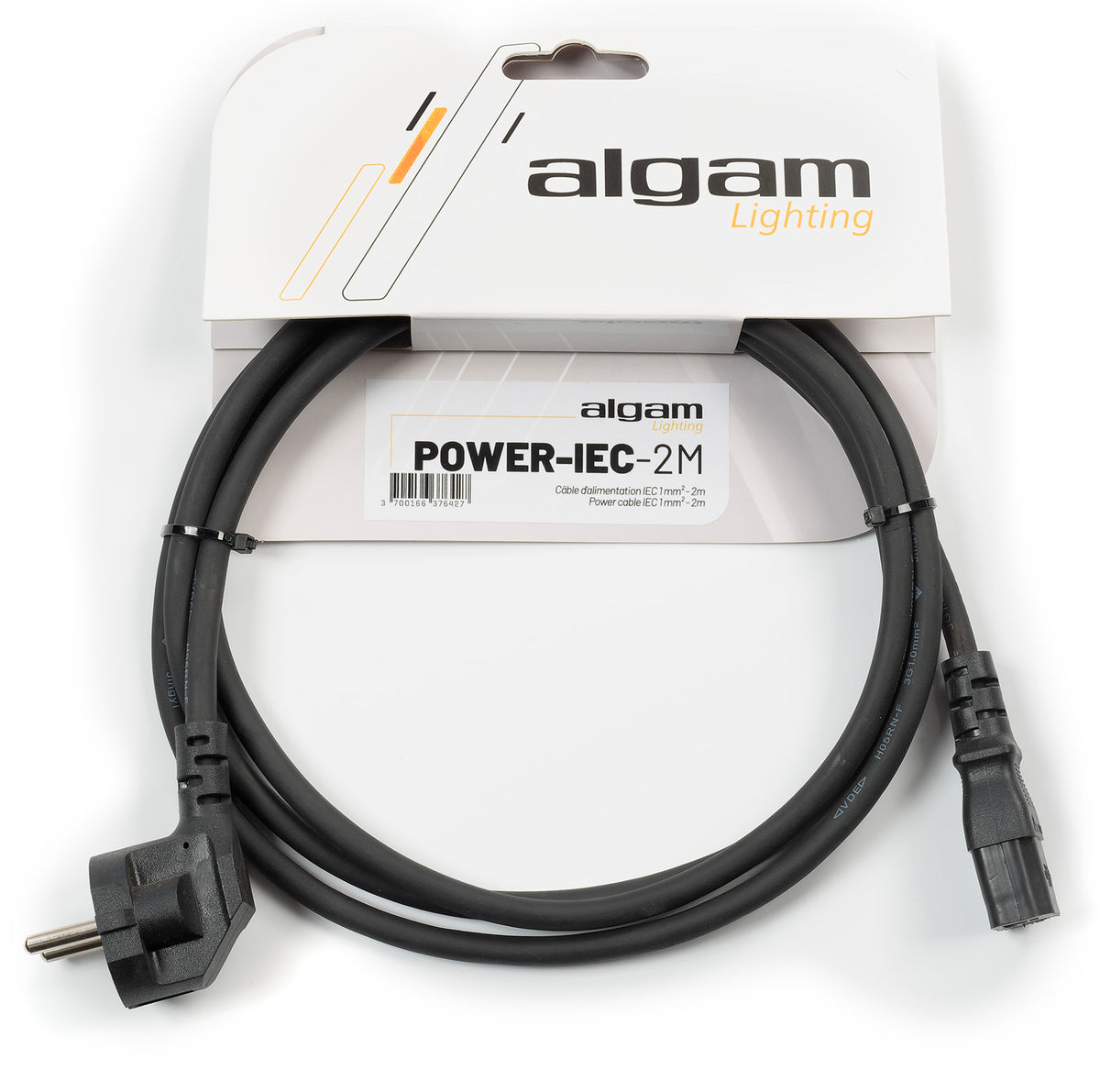 Algam Lighting Cavo di alimentazione IEC - 2M